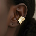 Aleph | Gold ear cuff