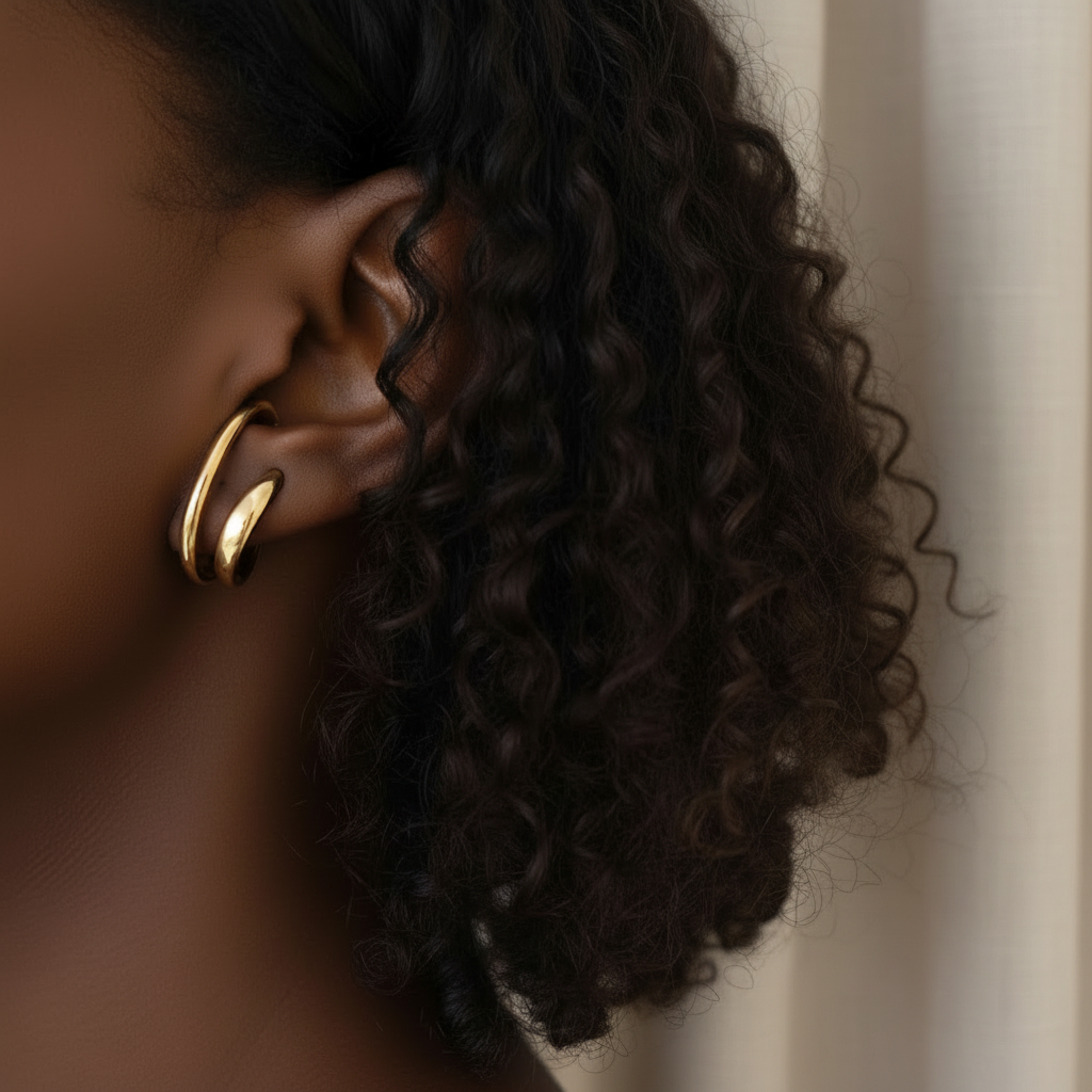 Zuri | Gold ear cuff