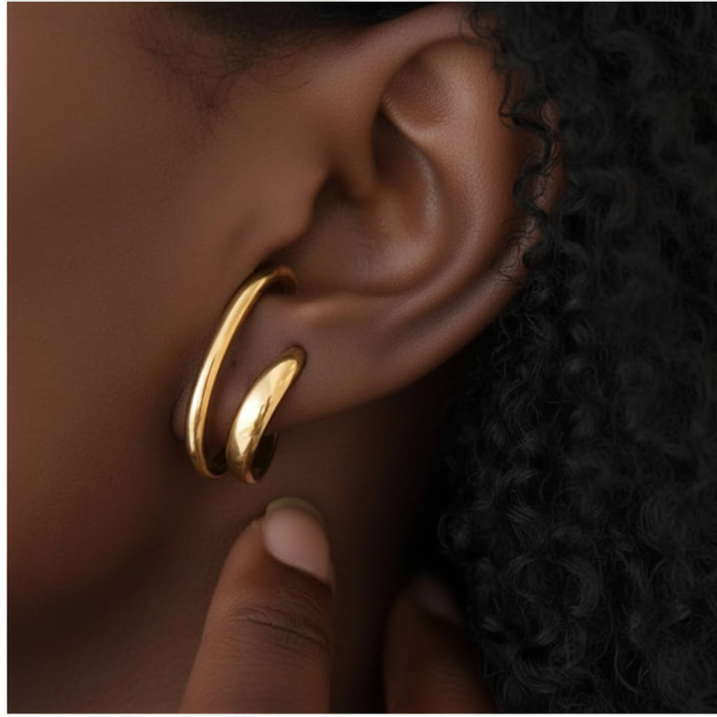 Zuri | Gold ear cuff